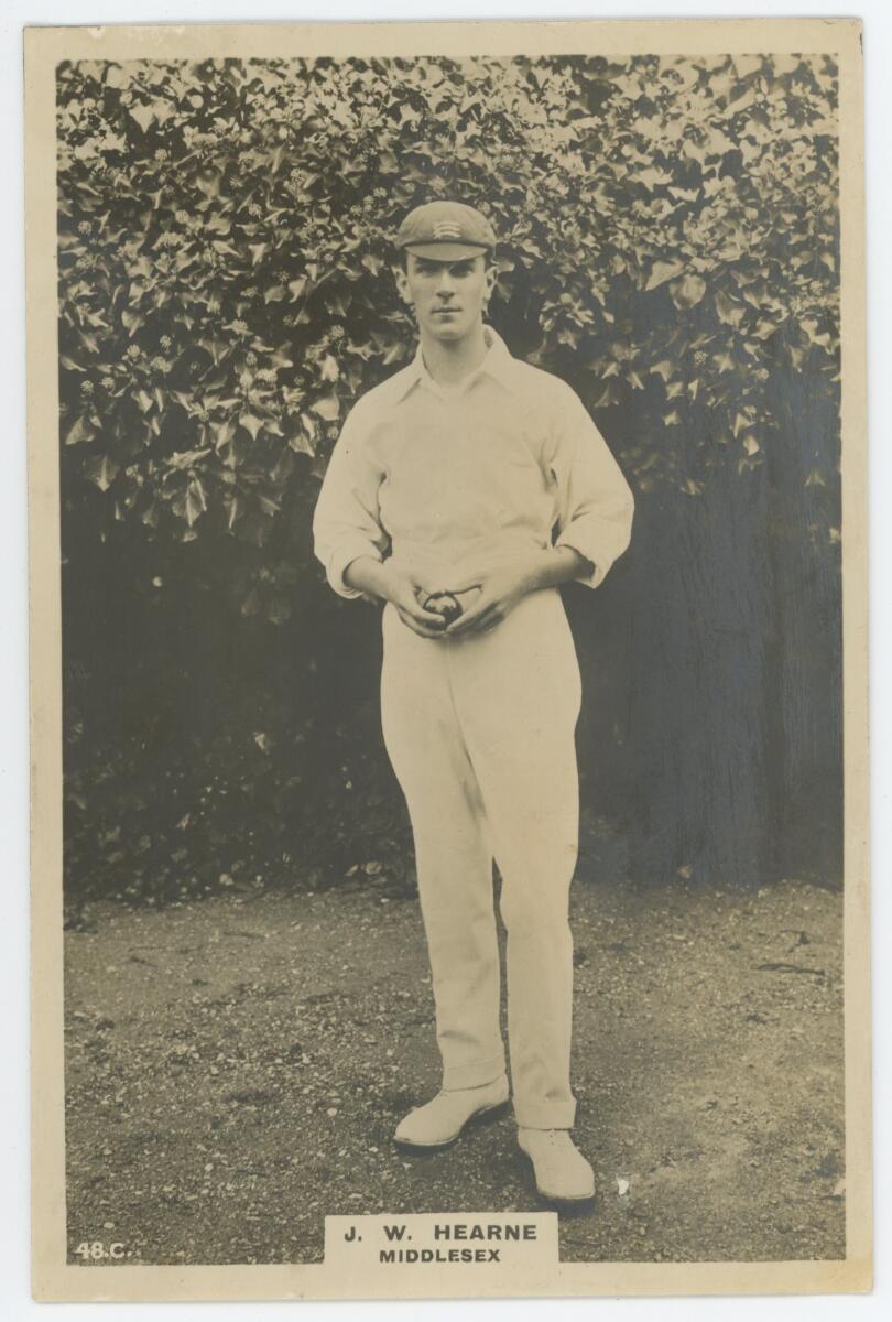 John William 'Jack' Hearne. Middlesex & England 1909-1936. Phillips 'Pinnace' premium issue