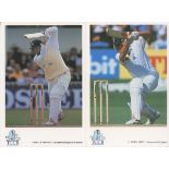 TCCB Classic Cricket cards, 'International Cricketers'. Full run of postcards from number 1 to 100
