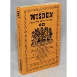 Wisden Cricketers' Almanack 1942. 79th edition. Original limp cloth covers. Only 4100 paper copies