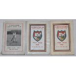 Gloucestershire C.C.C. 1950-2015. A good run of official yearbooks for 1950, 1958 and 1960-2015.