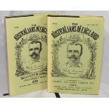 'The Australians in England 1882'. Facsimile reprint published by J.W. McKenzie 1982. Limited