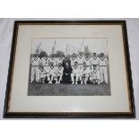 South Africa tour of England 1960. Official mono photograph of the full South Africa touring party