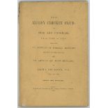 'The Rugby Cricket Club: its rise and progress from 1844 to 1894. Including an account of foreign