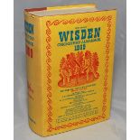 Wisden Cricketers' Almanack 1969. Original hardback with dustwrapper. Some age toning and minor wear