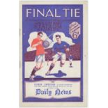 F.A. Cup Final 1927. The Arsenal v Cardiff City. Official programme for the Final played at