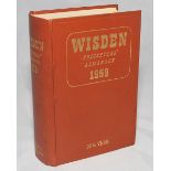 Wisden Cricketers' Almanack 1959. Original hardback. Odd very minor faults otherwise in very good