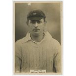 Claud Neville Woolley. Gloucestershire & Northamptonshire 1909-1931. Phillips 'Pinnace' premium