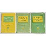 Nottinghamshire and Northamptonshire handbooks 1947-2004. Twenty two Nottinghamshire yearbooks for