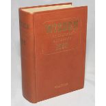 Wisden Cricketers' Almanack 1955. Original hardback. Slight dulling to gilt titles on spine paper