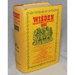 Wisden Cricketers' Almanack 1968. Original hardback with dustwrapper. Some age toning to the