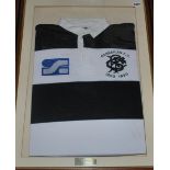 Nick Farr-Jones. Australia 1984-1993 (63 caps). Barbarians rugby shirt worn by Farr-Jones in the