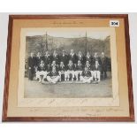 Australia tour of England 1934. Mono official photograph of the Australian team who toured England
