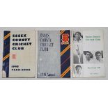 Essex C.C.C. 1948-2015. A good selection of official publications for the period including a 1948 '