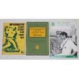 Nottinghamshire C.C.C. handbooks and annual reports 1955-2015. A good run of official 'Handbooks'