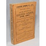 Wisden Cricketers' Almanack 1887. 24th edition. Original paper wrappers. Replacement spine paper.