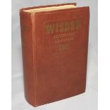 Wisden Cricketers' Almanack 1939. 76th edition. Original hardback. Ex 'Huddersfield Liberal Club'