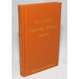 Wisden Cricketers' Almanack 1881. Willows second softback reprint (2004) in light brown hardback