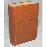 Wisden Cricketers' Almanack 1935. 72nd edition. Original hardback. Faded title gilts to spine paper,