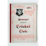 Somerset County Cricket Club Year Book 1897/98. 8th Edition. Compiled by W.T. Webb. Hammett & Co,