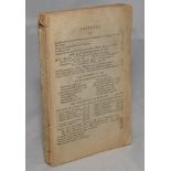 Wisden Cricketers' Almanack 1879. 16th edition. Original rear paper wrapper, lacking original