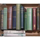 Pre-war books. A nice selection of twelve titles including 'With Stoddart's team in Australia'. K.S.