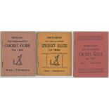 'Richards' Nottinghamshire Cricket Guide'. Three editions for 1928, 1930 and 1931 (final year of