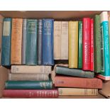 England v Australia and 'The Ashes'. Box of twenty eight books, the majority relating to Ashes