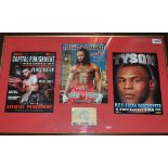 Boxing programmes. Three official programmes for Mike Tyson v Julius Francis, 2000, Lennox Lewis v