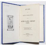 'Rules and List of Members of the South Hants Cricket Club'. Published in Southampton 1839, the year