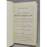 Wisden Cricketers' Almanack 1887. 24th edition. Bound in green boards, lacking original wrappers,