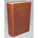 Wisden Cricketers' Almanack 1939. 76th edition. Original hardback. Wear to boards and spine paper,