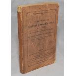 Wisden Cricketers' Almanack 1884. 21st edition. Original paper wrappers. Some soiling and