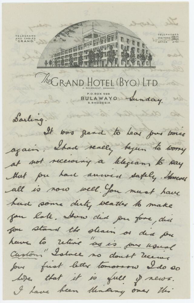 Walter Reginald Hammond. Gloucestershire & England 1920-1951. Interesting four page handwritten