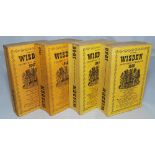 Wisden Cricketers' Almanack 1947 to 1950. Original limp cloth covers. Some light soiling to covers