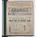 'Cricket: A Weekly Record of the Game'. Volume XXVII. Numbers 770-799. January 30th to December 24th