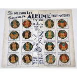 'The Nelson Lee Souvenir Album of the Test matches. England v Australia 1928/29'. Unusual souvenir