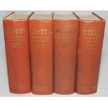 Wisden Cricketers' Almanack 1950, 1951, 1952 & 1953. Original hardback editions. All four editions