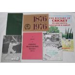 Midlands cricket club histories. Six titles including 'Great Oakley Cricket. The History of a