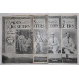 'Famous Cricketers and Cricket Grounds'. Edited by C.W. Alcock. 1895. Published in eighteen weekly