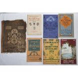 Tour brochures 1926-1959. Small box comprising thirty six official and unofficial pre and post