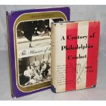 North American cricket. 'A Century of Philadelphia Cricket'. Edited by J.A. Lester. 'The Pleasure of