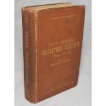 Wisden Cricketers' Almanack 1902. 39th edition. Original hardback. Some wear to boards and board and