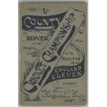 'County Cricket Championship, with an appendix on the selection of an England eleven'. "Rover" (
