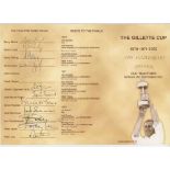 Lancashire C.C.C. 'The Gillette Cup 1970- 1971- 1972 35th Anniversary Dinner, Old Trafford 3rd