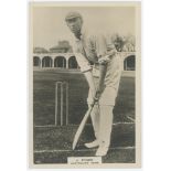 John 'Jack' Ryder. Victoria & Australia 1912-1932. Phillips 'Pinnace' premium issue cabinet size