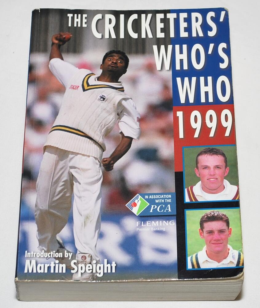 'The Cricketers' Who's Who 1999'. Chris Marshall. Harpenden 1999. Original softback comprising 144