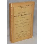 Wisden Cricketers' Almanack 1880. 17th edition. Original paper wrappers. Minor wear and small loss