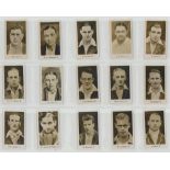 M.C.C. tour of Australia 1932/33 'Bodyline'. Full set of fifteen small real photograph trade