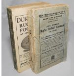 John Wisden's Rugby Football Almanack 1924-25 & 1925-26. Edited by C. Stewart Caine. Scarce second