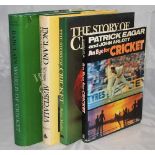Large format cricket books. 'An Eye for Cricket', Patrick Eagar and John Arlott, Sevenoaks 1979.